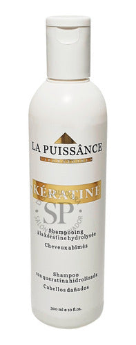 La Puissance Kit Keratina Shampoo + Acondicionador Antifrizz 1