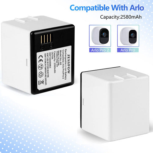 Jesspow Battery for Arlo Pro, Arlo Pro 2 (VMA4400) 1