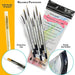 Fire In Me Miniature Painting Brush Set 6 Pieces + 1 Free 3