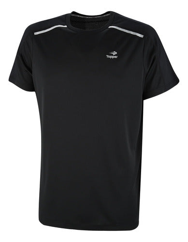 Topper Men's Up Short Sleeve Black T-Shirt 5