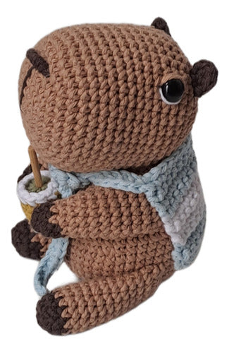 Capibara Argentino Amigurumi 1