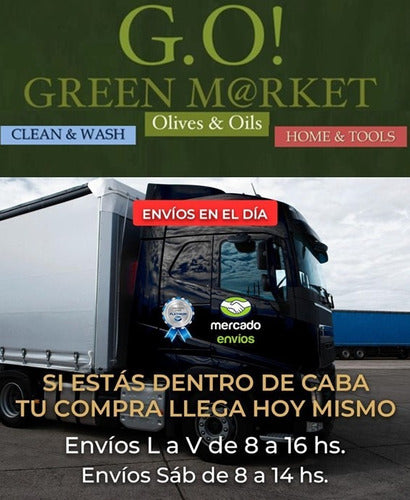 Aceitunas Negras Descarozadas Nº0 Green Olive X 1/4k. 5