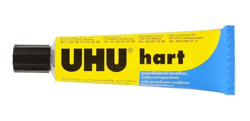 UHU Hart Adhesive for Balsa Wood, Metals, and Plastics - 35ml 0