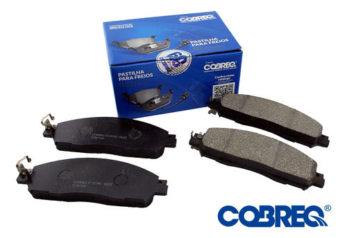 Cobreq Front Brake Pads for Nissan Frontier NP300 1