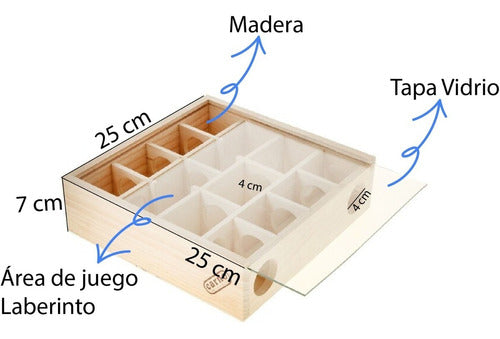 Wooden Maze for Syrian, Russian, and Dwarf Hamsters - Guaranteed Fun 7