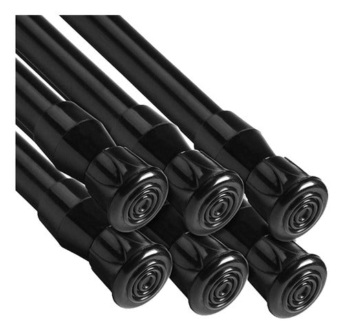 Qilerr Tension Rods 28 To 48 Inches 6 Pack Extension 0