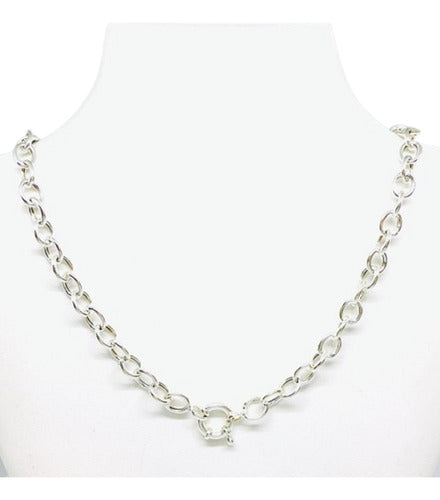 925 Silver N2 Necklace 45cm CD 122-2 0