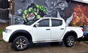 Fenders Pasa Ruedas Mitsubishi L200 Sportero, Juego De 4. 2