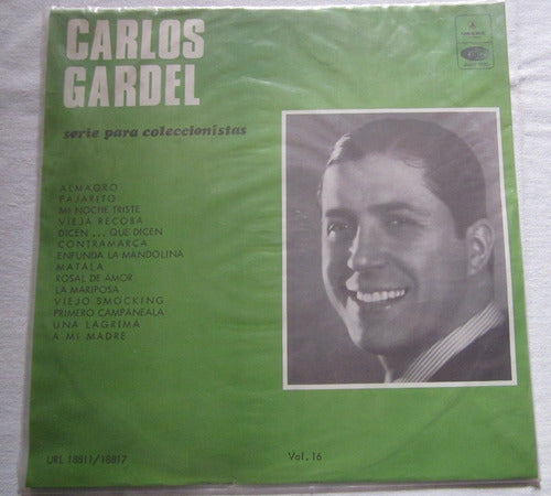 Antiguo Disco De Nilo Carlos Gardel Coleccionistas Vol 16 0