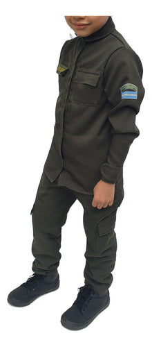 Kids Gendarmerie Soldier Costume 4