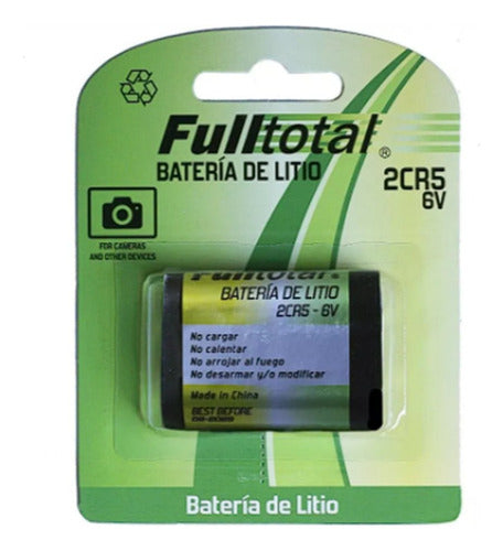 Fulltotal 2CR5 6V Lithium Battery - Free Shipping 0