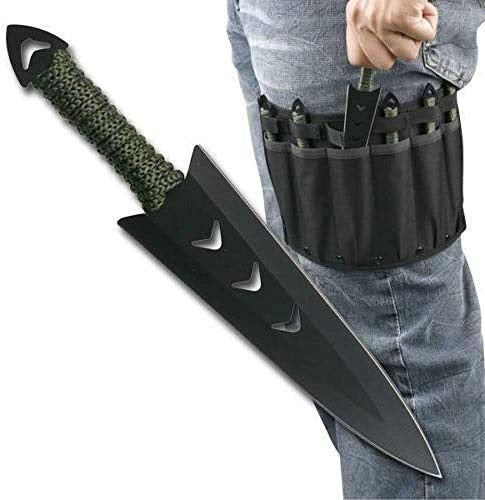 Set of 6 Ninja Tactical Combat Kunai Throwing Knives 2