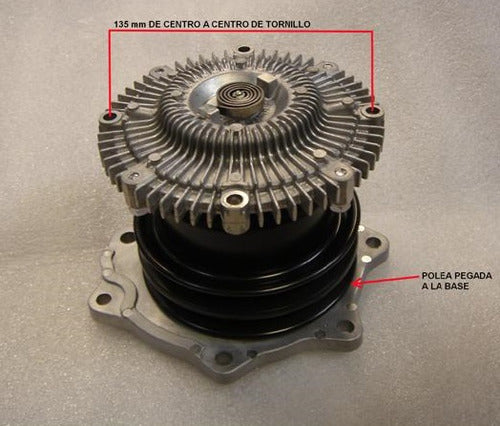 Bomba De Agua (corta) Breme Nissan Frontier 2wd 05-08 1