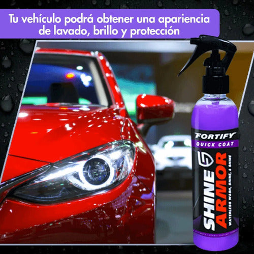 Cera De Auto Shine Armor Hidrofóbica 4