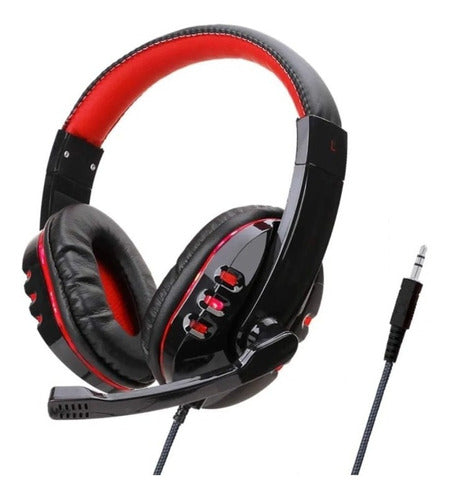 Game Headset Auriculares Gamer Microfono Gaming Bass HD PS4 Xbox PC 0