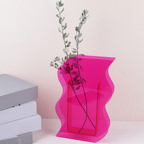 DaizySight Acrylic Flower Vase for Room Decoration 0