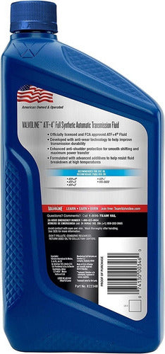 Valvoline ATF+4 Automatic Transmission Fluid X1L 1