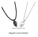 Magnetic Heart Couples Magnetic Necklace Love Jewelry Set Men Women Gift 24