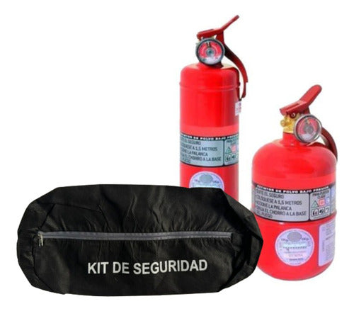 Kit Para Autos Matafuego Baliza Bolso Regalo Apto Vtv Envios 1