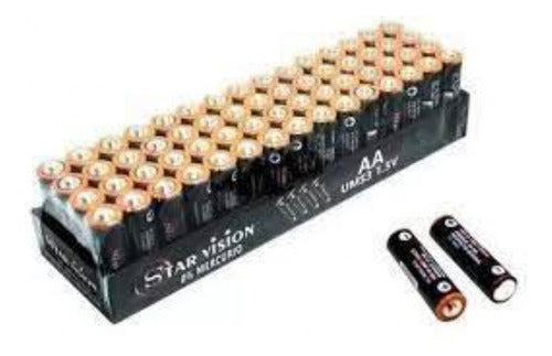 Carbon Pack of 360 AAA Batteries and 240 AA Batteries 0