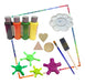 Set Puntillismo Completo Pintura Paleta Estrellas Fibrofacil 0