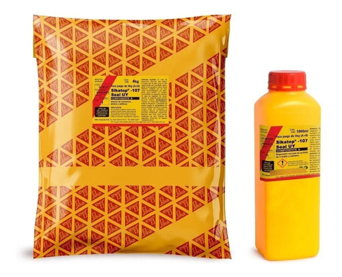 Sika Top Seal 107 Revestimiento Impermeable X 5kg A+b K37 0