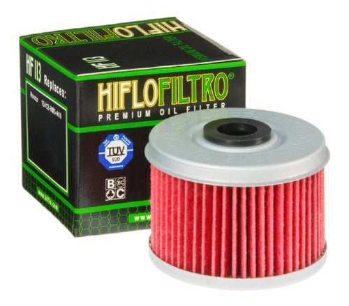 Filtro Aceite Hon Trx 300 400 450 Hf113 Hiflofiltro Tmr 0