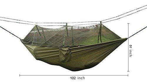 Suyi Portable Foldable Double Camping Hammock 2