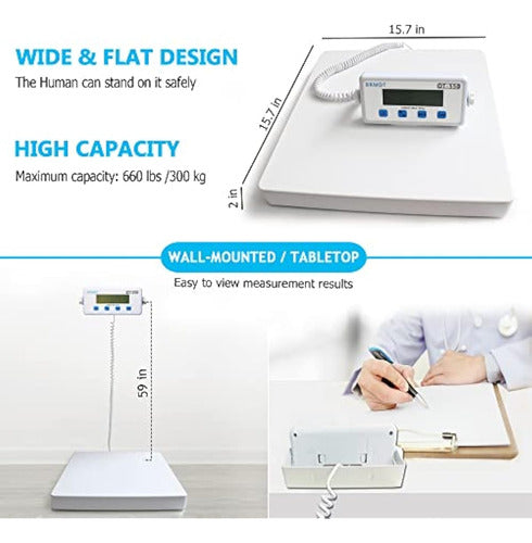 Brmdt Básculas Digitales Para Peso Corporal, 1