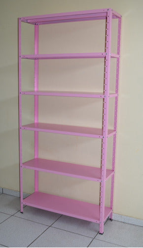 Estante De Aço Multi-uso 30 Cm 6 Prateleiras 6