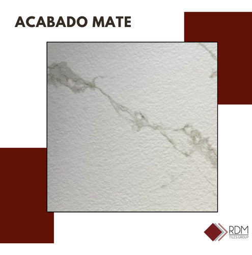 Porcelanato Carrara 60x60 Opaco Satinado 4