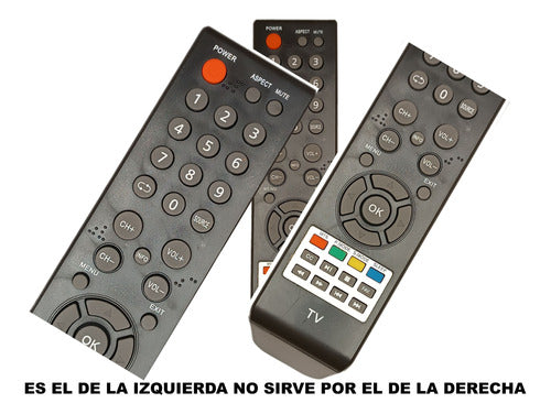 Control Remoto Para Lcd Led Asano Directo Y Especifico 1