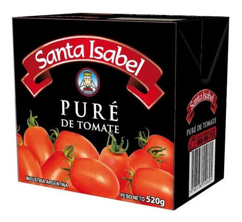 Pack X 24 Unid. Pure  Tb 520 Gr Sta.isabel Pure De Tomates 0