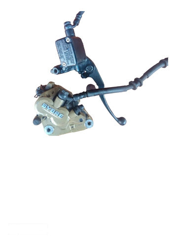 Rouser Caliper De Freno Delant+Flexible+Bomba+Maneta Ns 200 0