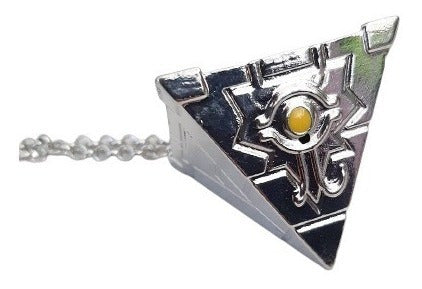 Burdah Yu-Gi-Oh Millennium Puzzle Necklace Silver 0