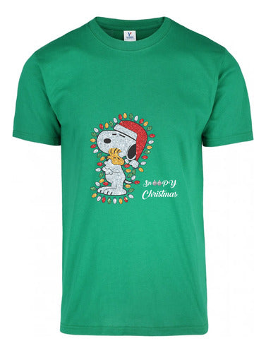 Memo Estampados Snoopy Christmas T-Shirt 3