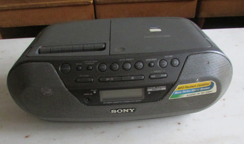 Reproductor De Cd Y Cassette Sony Cfd-s07cp 3