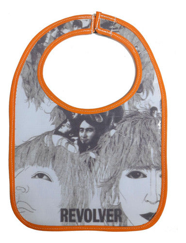 Estudiotremo Beatles Album Waterproof Bib with Velcro Closure 6