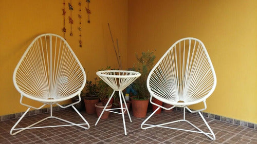 InnoBAL Deco Acapulco Garden Set with Table - Armchair Chairs 6