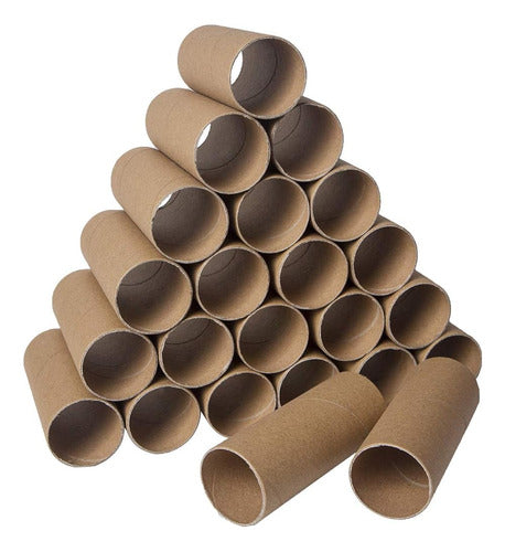 30 Pack Craft Rolls - Tubos Redondos De Cartón - Tubos De Ca 0