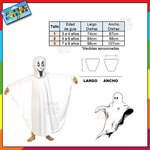 Disfraces Candela Halloween Ghost Costume 1