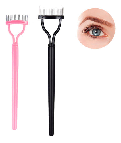 Mercadoflash Professional Eyelash Separator Comb Mascara Brush 3