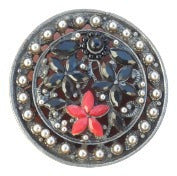 Fashion Vintage Style Metal Flower Brooch 1