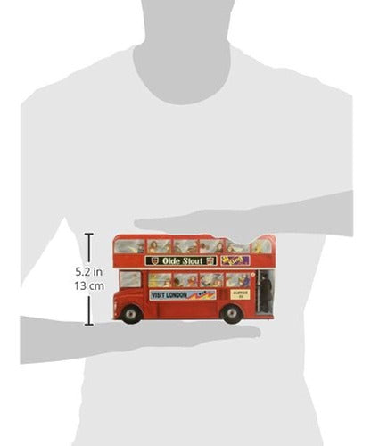 Beistle 54122 Double Decker Bus Centerpiece, 9.25 Inches 1