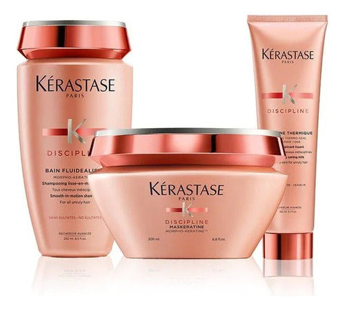 Kérastase Bain Fluidealiste + Maskeratine + Keratine Therm 0