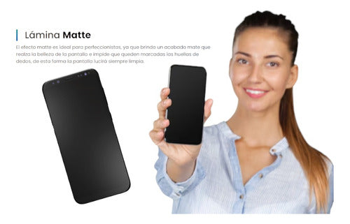 Hidrogel Matte Clear Hd + Kit Instalación Para Moto E20 1