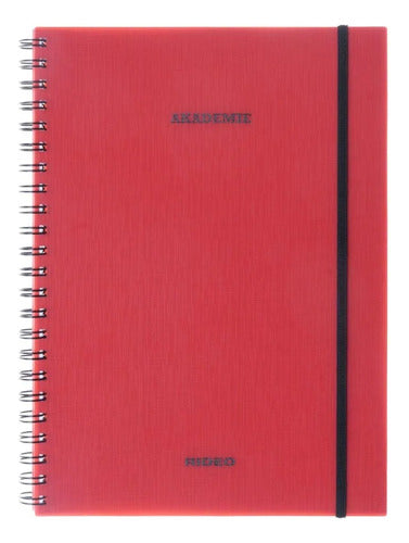 Rideo Akademie A4 Notebook with Elastic Closure - 120 Ruled Pages 1