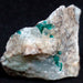 Dioptase and Calcite on Matrix - D27 - Stone 4