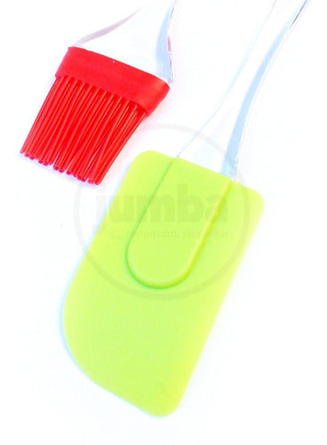 Wang Neng Silicone Spatula and Brush Set 4