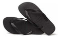 Original Havaianas Top Black Flip Flops - Fira Line 1